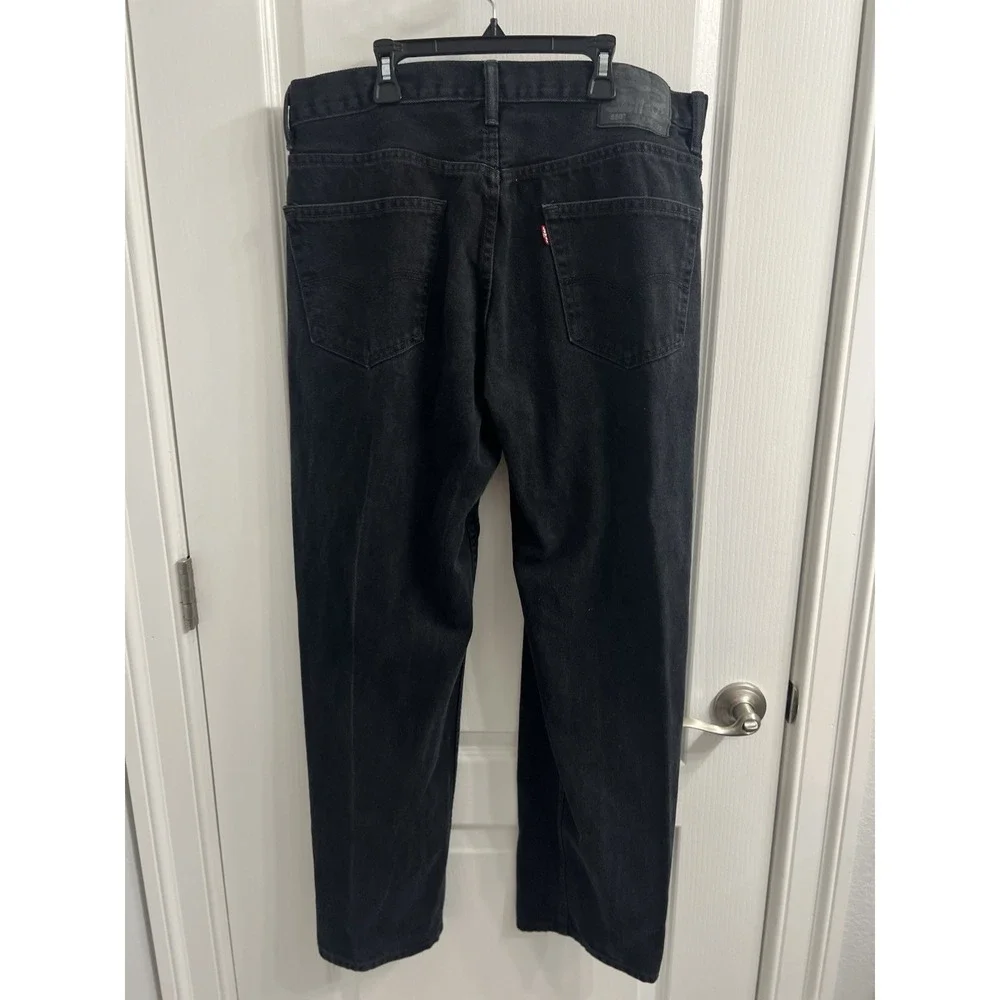 Vintage 1980's-2002 Black Men's Levi's Jeans 550 W36XL32